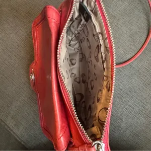 Pink Coach Poppy Leather Crossbody Mini Bag thumbnail 12