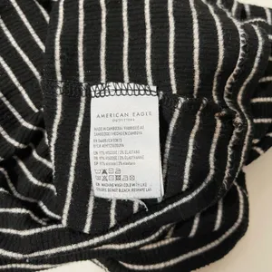 American Eagle Black Soft & Sexy Striped Rib Tee thumbnail 10