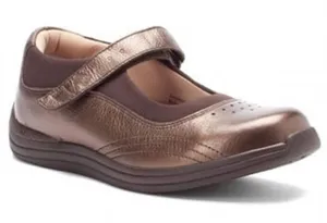 Drew metallic copper rose ortho arch support Mary Jane shoes thumbnail 1