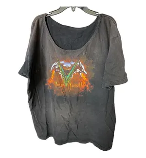 Vintage Women's Size XL Harley Davidson Motor Sport T Shirt San Juan Puerto Rico thumbnail 1