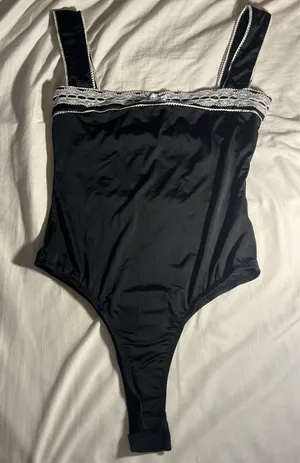 Princess Polly Bodysuit Black thumbnail 1