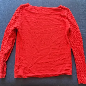 J. Crew Red Knit Top thumbnail 3