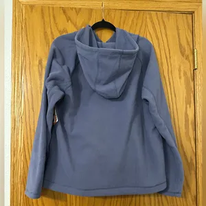Bass Outdoor Quarter Zip Fleece Women's Hoodie - NWT - Size L thumbnail 3