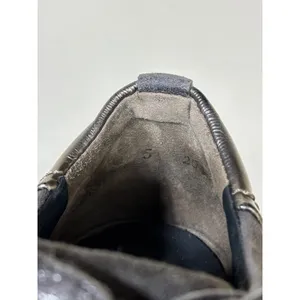 Paul Green Toby Low Top Sneakers Women's 5 Charcoal Grey Suede Metallic‎ Shoes thumbnail 12