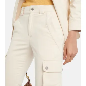 Isabel Marant Evalia Tapered Cotton Cargo Pants‎ thumbnail 2