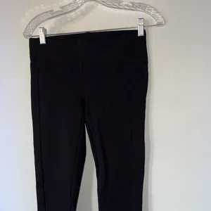 Loft Outlet Womens Black High Waisted Ponte Knit Leggings‎ Size XS Pants thumbnail 3