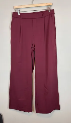 Halara Flex DayStretch High Waisted Pocket Work Flare Pants - NEW - Size Large thumbnail 1