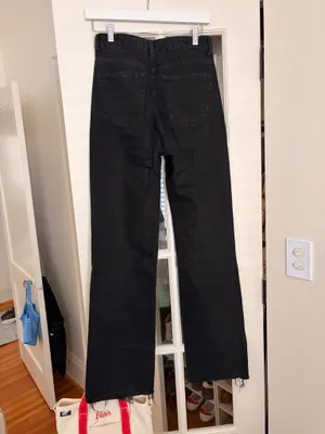 MANGO Danila High Rise Wide Leg Jeans thumbnail 6