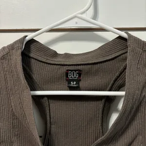 Urban Outfitters Brown Button Down Tank Top thumbnail 4