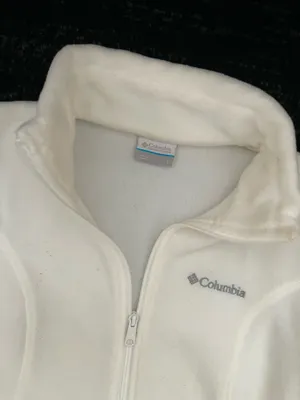 Columbia Fleece Full-Zip Jacket White thumbnail 2