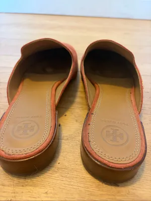 Tory Burch Carlotta Slide Mules slip on fall autumn size 9 thumbnail 7