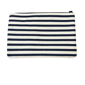 Vineyard Vines Navy and White Striped Cosmetic Bag thumbnail 3