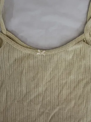 Yellow Brandy Melville Tank Top thumbnail 2