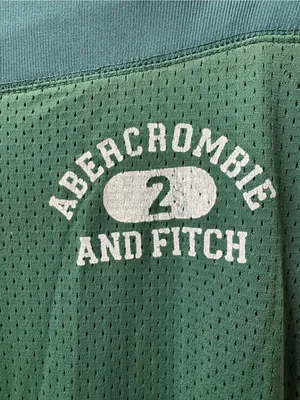 Abercrombie & Fitch A&F Vintage 2000s 90s Y2K Nylon Track Pants Green Medium thumbnail 4