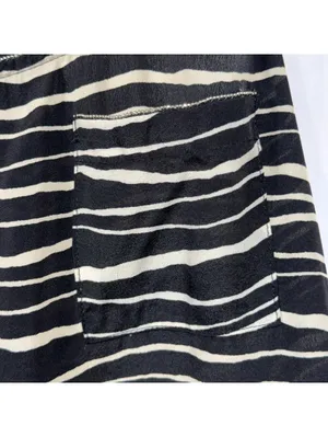 Imaginary Voyage Zebra Stripe Racerback Tank Top Size Large thumbnail 6
