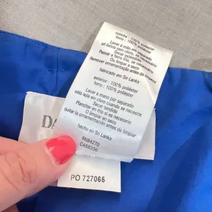 David's Bridal Royal Blue Strapless Side Ruched Bridesmaid Gown Dress Size 10 thumbnail 11