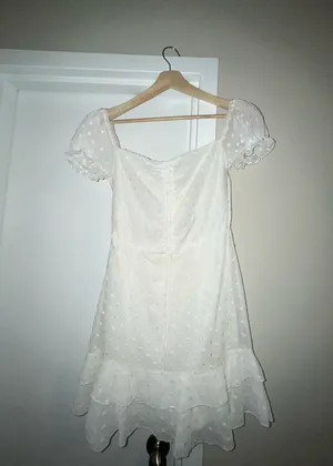 White Princess Polly Dress Mini thumbnail 5