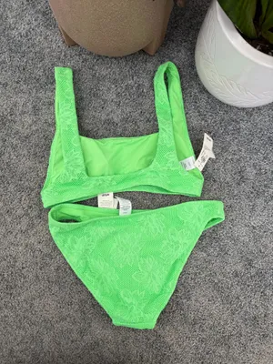 Aerie Lime Green Bikini set thumbnail 4