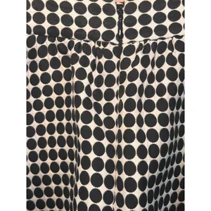 Express Womens Polka Dot Skirt 8 Black White‎ Fit and Flare Retro Mod Rockabilly thumbnail 5