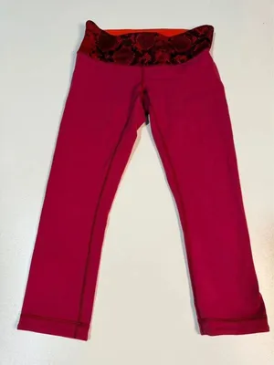 Lululemon capri women size 6 thumbnail 1