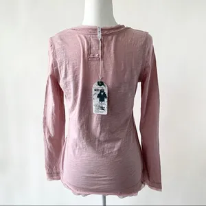 Mur Mur Monoreno Boutique Pink Long Sleeve Tee thumbnail 2