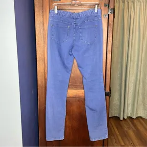 Free People Purple Skinny Jeans Boho Cool Girl Y2K Retro Casual 28 High Rise thumbnail 4