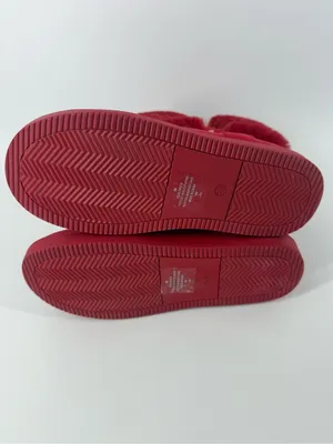 GBG Los Angeles Aleya G by Guess Red Faux Fur Cold Weather Winter Boots Women 6M thumbnail 4