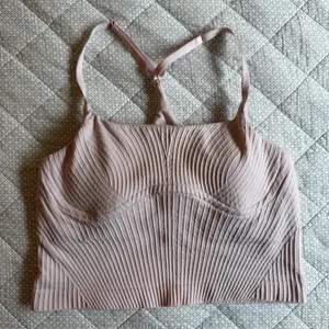 Lululemon | Women's | Athletic | Strappy Seamless Yoga Shelf Tank | Pink | 4 thumbnail 3