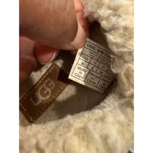 UGG Tasman LTA Curly Slippers Natural Cream Sherpa 1143792 Womens 6 thumbnail 6