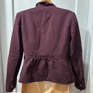 New York & Co‎ Burgundy Blazer in 2 thumbnail 2