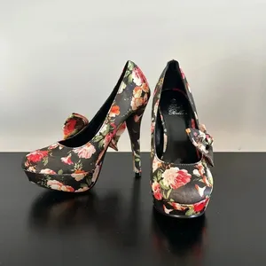 RCK Bella Floral Platform Heels Sz‎ 6.5 thumbnail 2