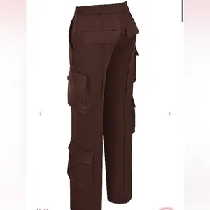 Host‎ of cb Daria cargo chocolate trousers pants NWOT size XS thumbnail 4