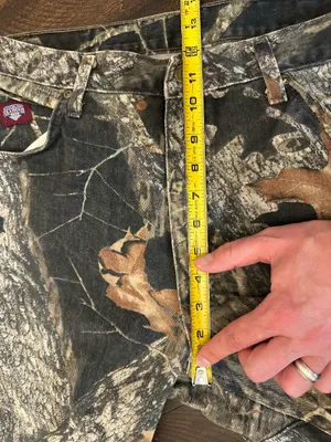 Vintage Diamond Cut Jeans Men’s Mossy Oak Camouflage Size 36x30 thumbnail 5