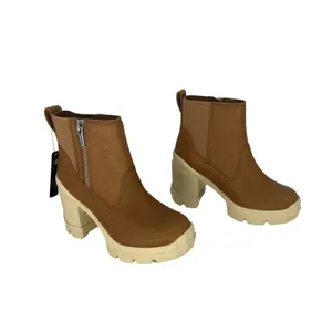 Sorel Caribou Leather X Chelsea Waterproof Platform Ankle Boots Size 6‎ thumbnail 4