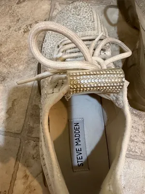 Women’s Steve Madden Maxima Rhinestone Sneakers thumbnail 5
