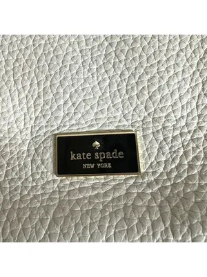 Kate Spade Ivory Pebbled Leather Convertible Hobo Shoulder Crossbody Bag thumbnail 3