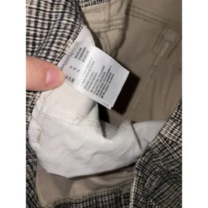 american eagle boot cut corduroy printed pants‎ stretch size 16 brown thumbnail 5