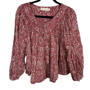 We The Free x Free People Cool Meadow Printed Top Size Medium thumbnail 3