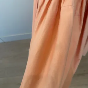 Alexis Sherbet Orange Fit Flare Midi Dress MEDIUM Drop Waist Party Designer $550 thumbnail 14