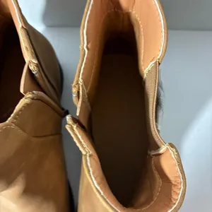 Tan Ankle Bootie Boots Size 9.5 thumbnail 10