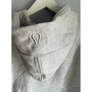 Lululemon Scuba Oversized Half-Zip Hoodie Pullover Grey XS/S‎ thumbnail 4
