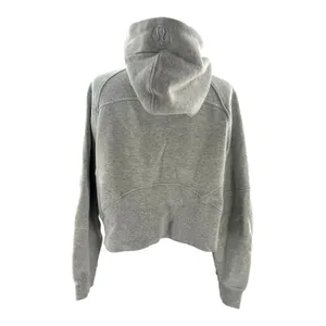Lululemon‎ Scuba Oversized Half-Zip Hoodie M/L heathered gray thumbnail 4