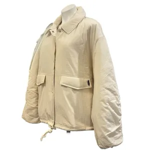 FREE PEOPLE Off The Bleachers Coaches Jacket Relaxed Lightweight Size XL NEW thumbnail 5