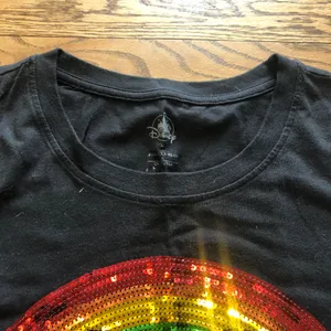 Disney Rainbow Tank  Sequin Rainbow Mouse Ears  Pride 2020 thumbnail 3