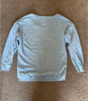 Aerie Sweatshirt Oversized Light Blue thumbnail 2