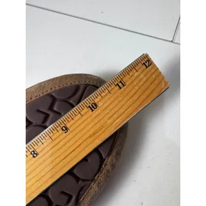UGG Ansley Moccasin Slippers Women Size 10 Brown Suede Shearling Minimalist‎ thumbnail 8