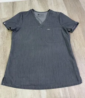 Figs Catarina One-Pocket Scrub Top Graphite Gray Size Small FW1000 thumbnail 1