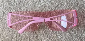 Retro Pink Sunglasses thumbnail 3