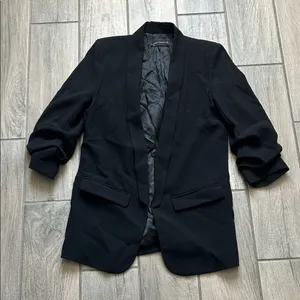 Zara Black Satin-Lined Blazer thumbnail 1