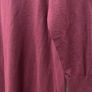 LOFT Plus Rich Burgundy Turtle Neck Sweater Dress - Size 16/18 thumbnail 13